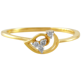 Fashionable Floral Diamond Rings