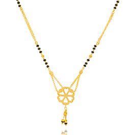 Pleasant Floral Charms Gold Chain