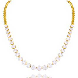 Pretty Fashionable Glint Gold Necklaces