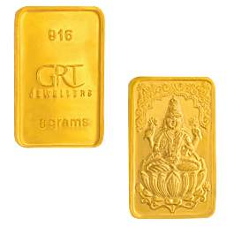 22KT Gold  8 Grams Lakshmi Bar 26D916916