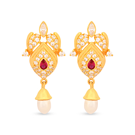 Gold Earrings 102A267707