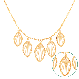 Gold Necklace 135A798043