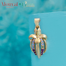 Glory Mouval Collection Gold Pendant