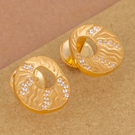 Gold Earrings 135A833057