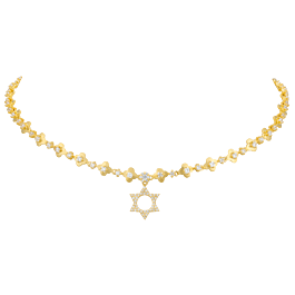 Galaxy Star Floral Gold Necklaces