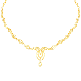 Royal Twirly Swirly Gold Necklaces