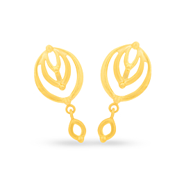 Classy Fashionatic Gold Earrings