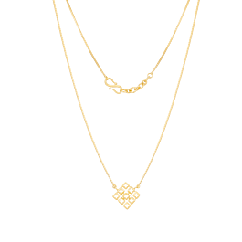 Pretty Lovely Floral Gold Necklaces