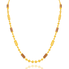 Stunning Single Colour Gold Necklaces
