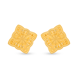 Classic Sleek Gold Earrings