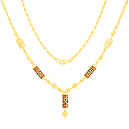 Beautiful Enamel Coated Gold Necklaces