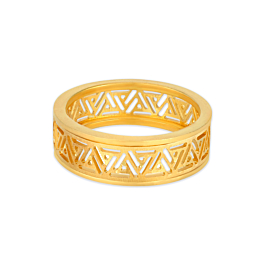 Amazing Intricate Mesh Gold Rings