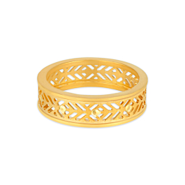 Attractive Trendy Gold Rings