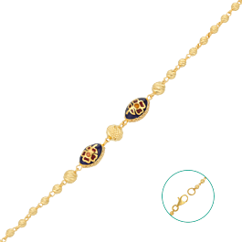 Attractive Enameled Gold Bracelets