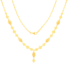 Alluring Trendy Happinets Gold Necklaces 