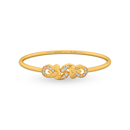Charming Infinity Gold Bracelets