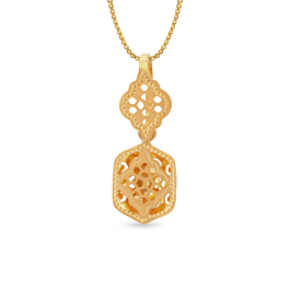 Ravishing Filigree Style Gold Pendants