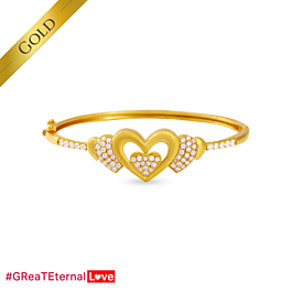  Attractive Heartin Gold Bracelets