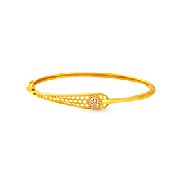 Charming Hexagonal Gold Bracelets