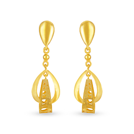 Gold Earrings 135A796964
