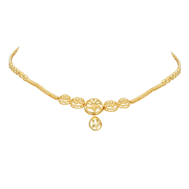 Beautiful Floriferous Gold Necklaces