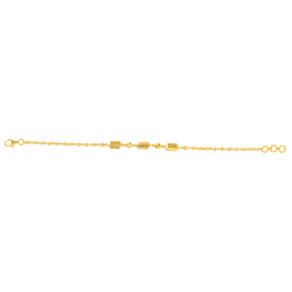 Modern Stylish Ball Beads Gold Bracelets