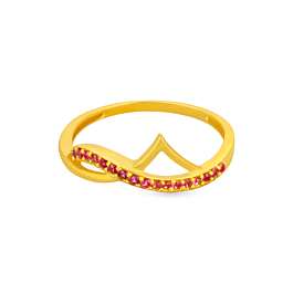 Elegant Stylish Gold Ring - Trinka Collection