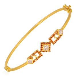 Classy Move Forward Gold Bracelet - Trinka Collection