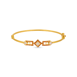 Classy Move Forward Gold Bracelet - Trinka Collection
