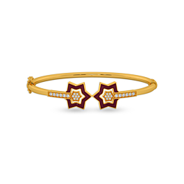 Twinkling Star Gold Bracelet - Resin Collection