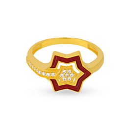 Regal Star Gold Ring - Resin Collection