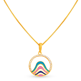Dream in Wings Gold Necklaces-Popstel Collection
