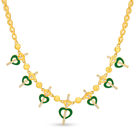 Be Romantic Gold Necklace - Popstel Collection