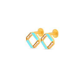 Ethereal Sky Gazer Gold Earrings-Popstel Collection