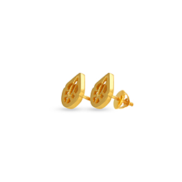 Modish Petite Gold Earrings