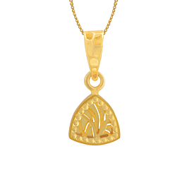 Dainty Sleek Gold pendant