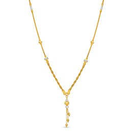 Classic Twisted Gold Necklace