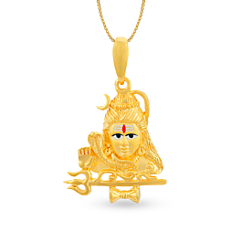 Lord Siva Gold Pendants