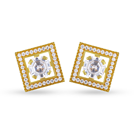 Gold Earrings 17B257932
