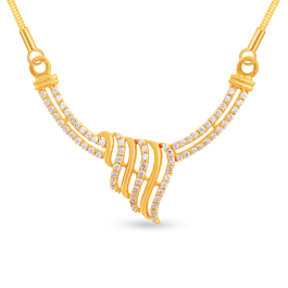 Cheerful Knot Design Gold Pendants