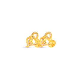 Gold Earrings 17B285172
