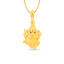 Glorious Ganesha Gold Pendants