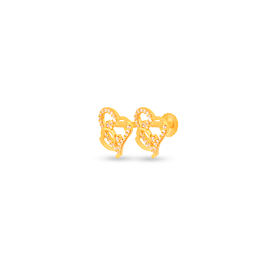 Gold Earrings 17B285222