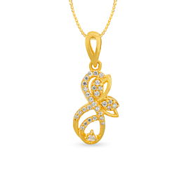 Glorious Blooming Buds Gold Pendants