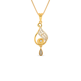 Gleaming Charms Gold Pendant