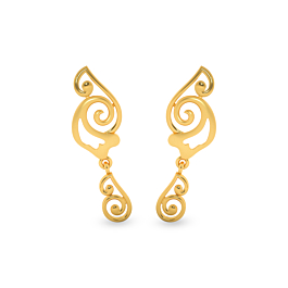Glorious Cool Stylish Gold Earrings