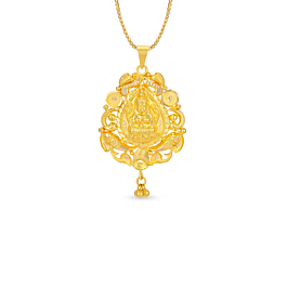 Deity Sri Lakshmi Gold Pendant
