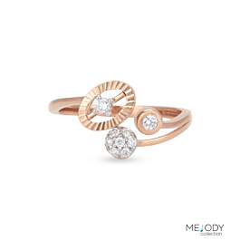Sassy Circular Diamond Ring - Melody Collection