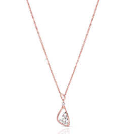 Magnificent Wavy Diamond Necklace - Melody Collection