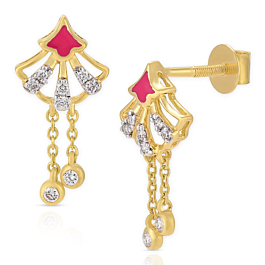 Enticing Charms Diamond Earrings - Aziraa Collection